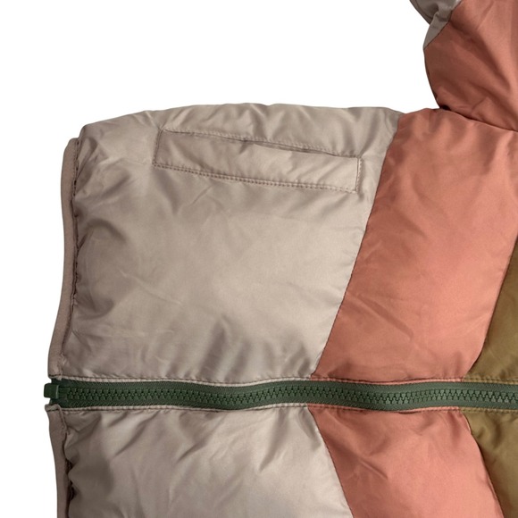 Swiss Tech Kids Toddler Girls Puffer Jacket Winter Coat Hooded Pink Green 2T - Picture 4 of 8